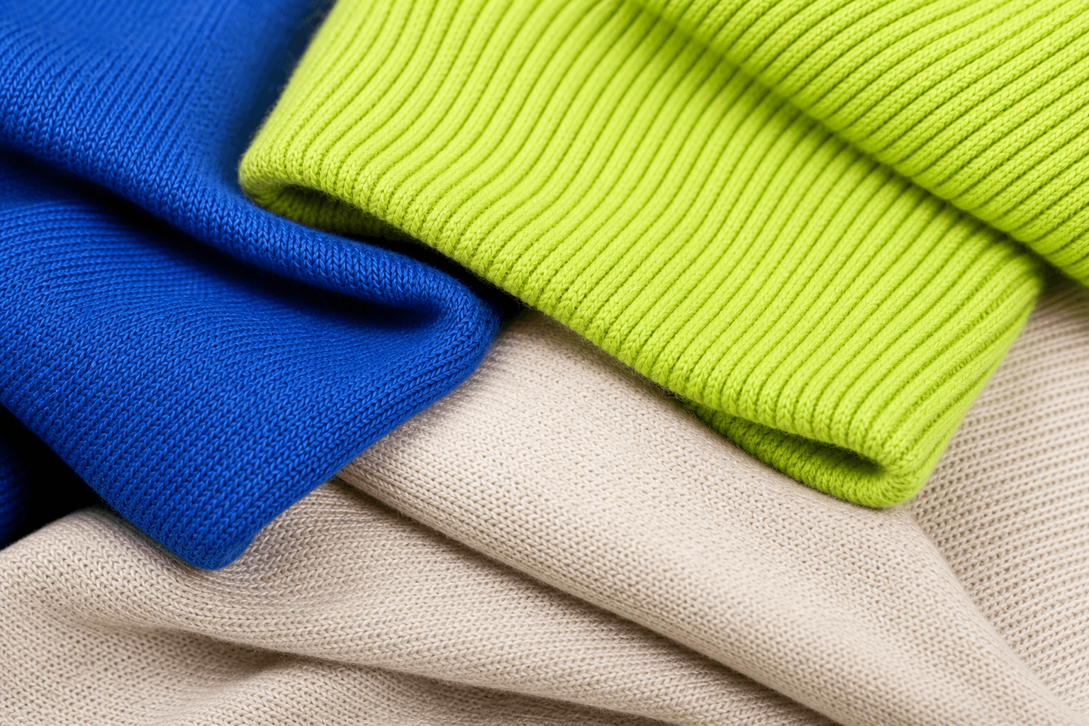 Knitted fabrics detail 1