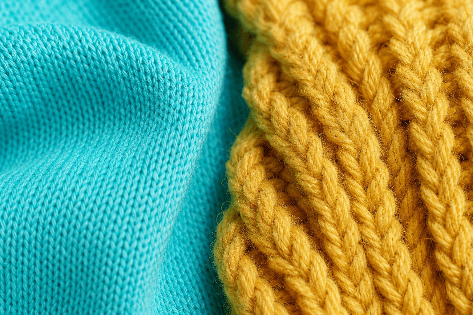Knitted fabrics detail 3