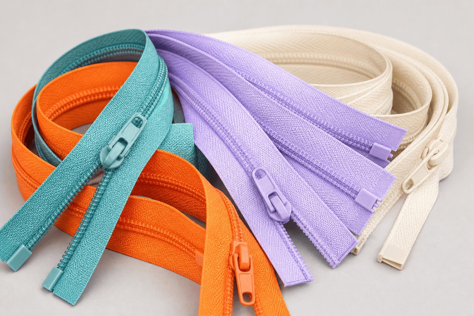 Zippers detail 3
